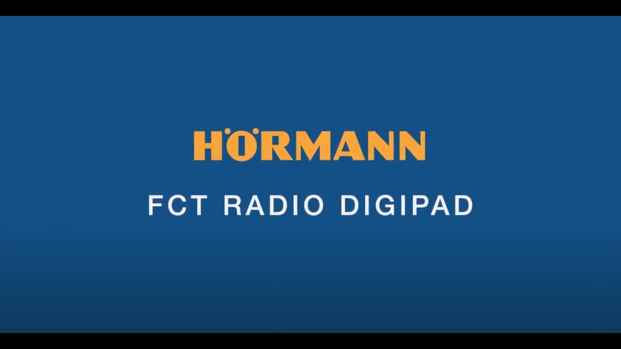 11) Accessories: FCT Radio Digipad