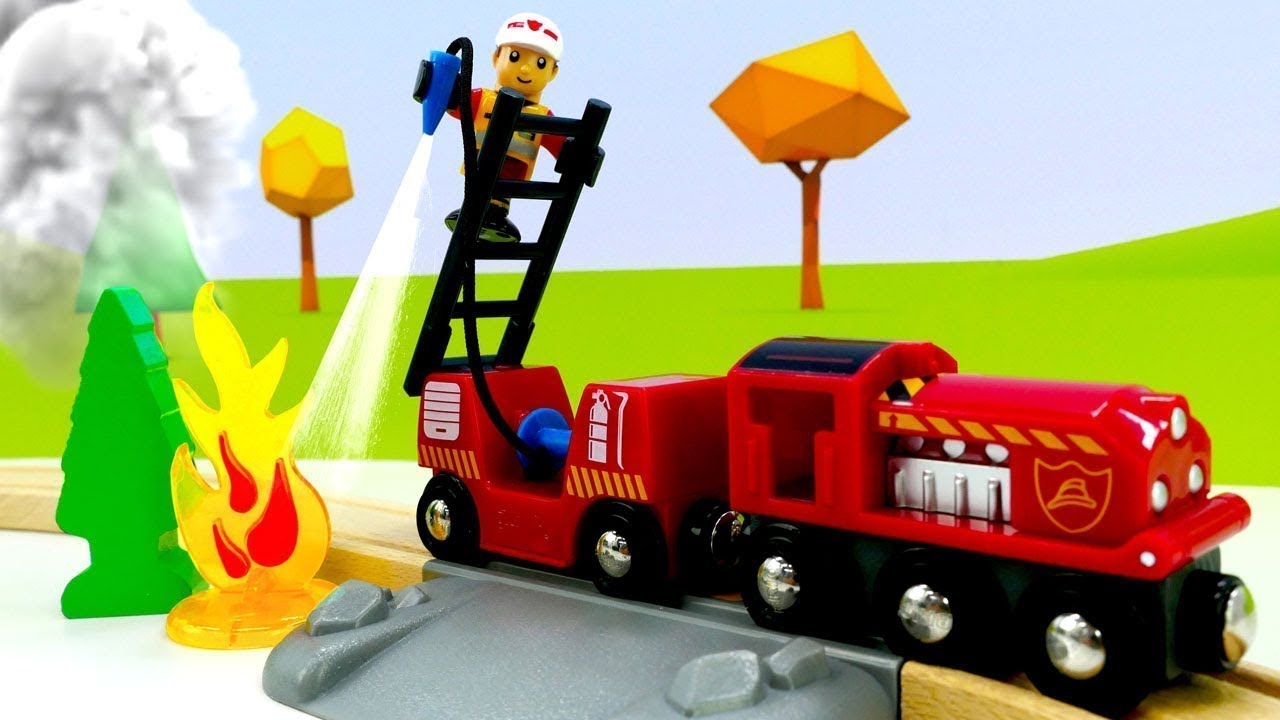 Wir packen Spielzeug aus - Die neue Feuerwache - Brio Toys - Tolle Züge