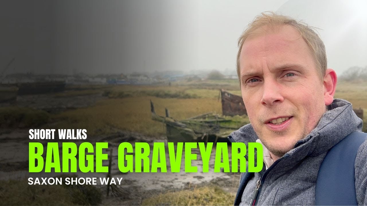 BARGE GRAVEYARD along Saxon Shore Way