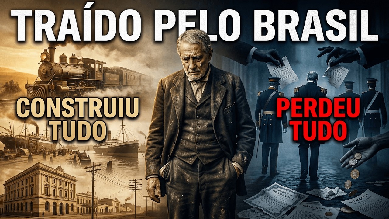 A História TRÁGICA do MAIOR Império Industrial do Brasil: O Barão de Mauá Que Perdeu Tudo
