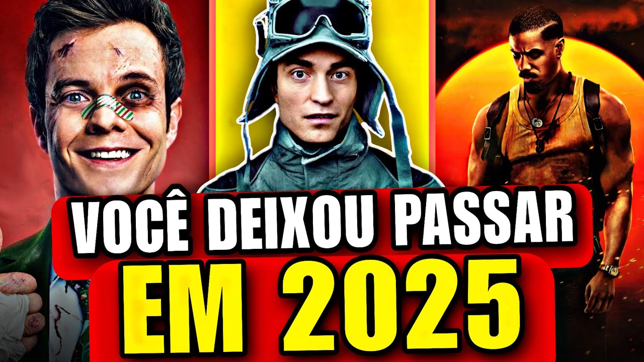 TODOS OS 18 FILMES QUE BOMBARAM EM 2025 até agora