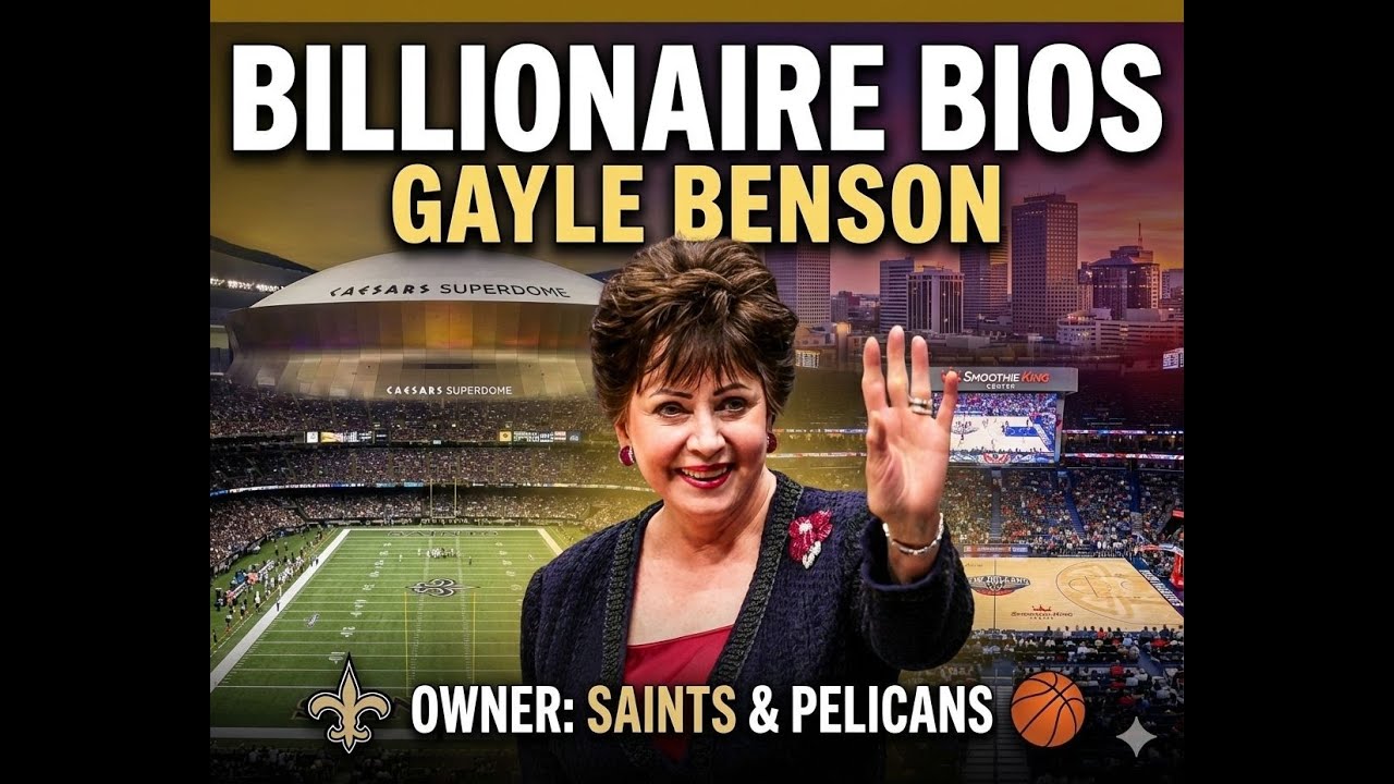 Gayle Benson: The Billionaire Who Took Control of the New Orleans Saints