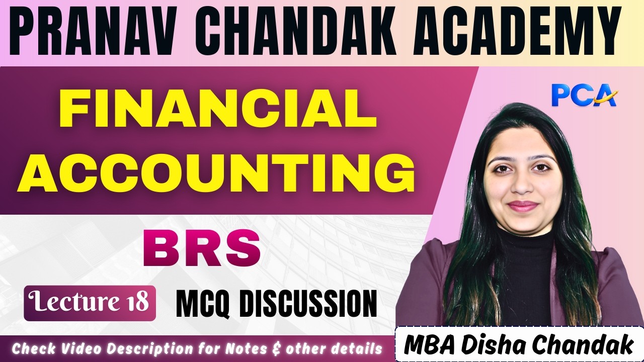 L18. BRS - MCQ Discussion | June - Dec26 | FA by MBA Disha Chandak #freecmafoundation
