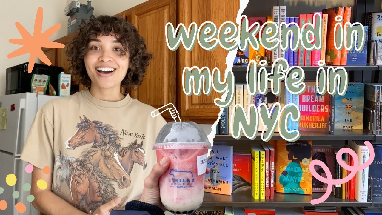 🖼️nyc weekend in my life vlog📹brooklyn jazz club, MoMA PS1, trader joe’s grocery haul