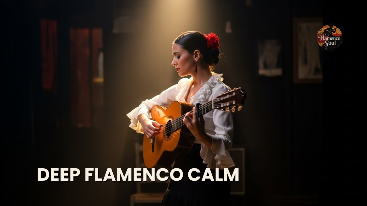 Romantic Flamenco Guitar LIVE – Spanish Café Ambience for Chill, Study & Night Mood