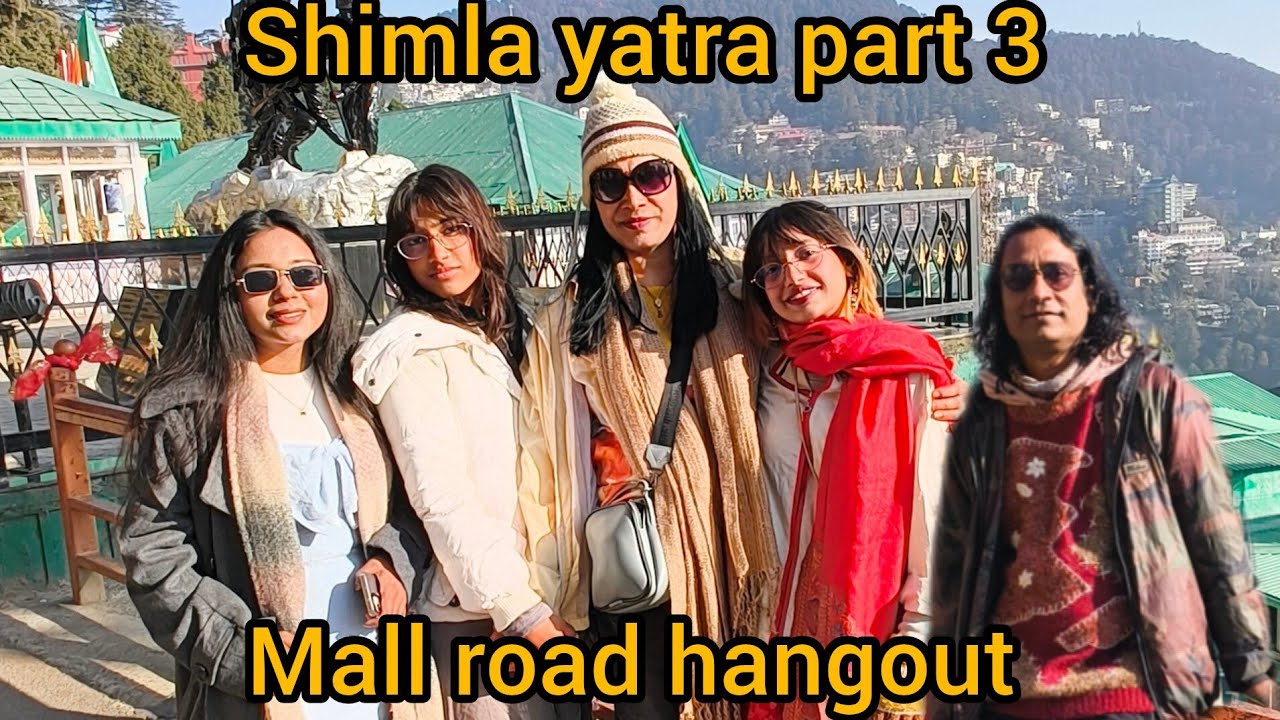 Shimla Mall Road Evening Hangout 😍 | Food, Shopping & Fun | Himachal Vlog