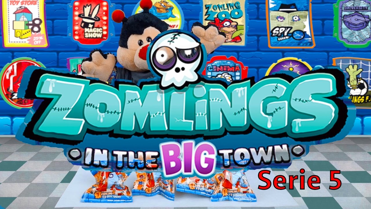 Sobres sorpresa de Zomlings serie 5. ZONLINGS 