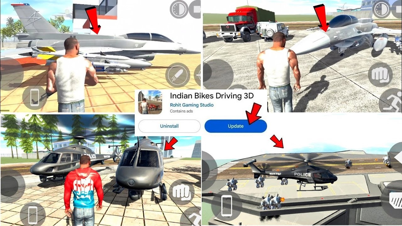 মোবাইলে GTA 5 পর্ব ৯২৫ । HIGH GRAPHICS এর গেম । INDIAN BIKE GAME PART 925 । POTI GAMER BD