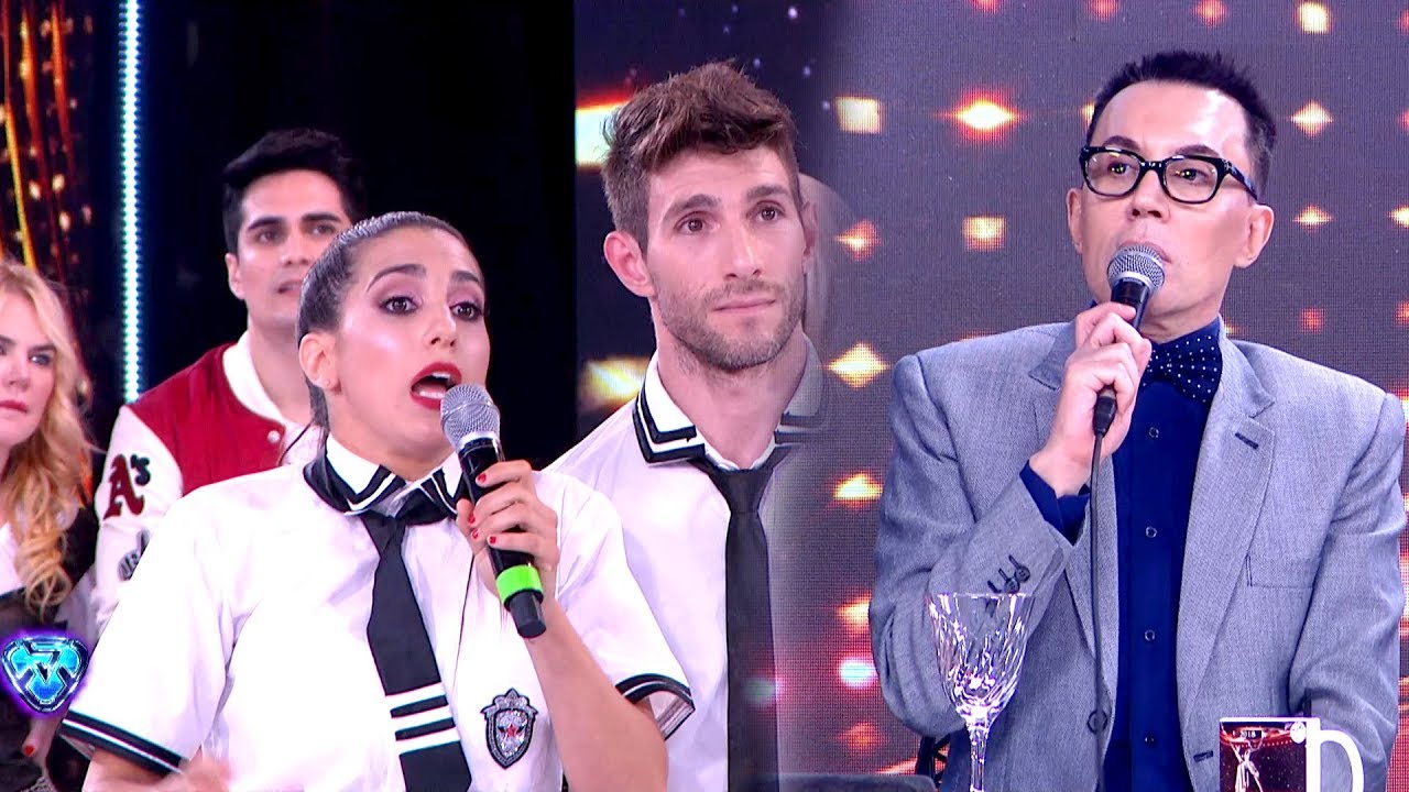 Polino trató a la coach de Cinthia Fernández de hacer plagio en el Ritmo de Precisión y discutieron