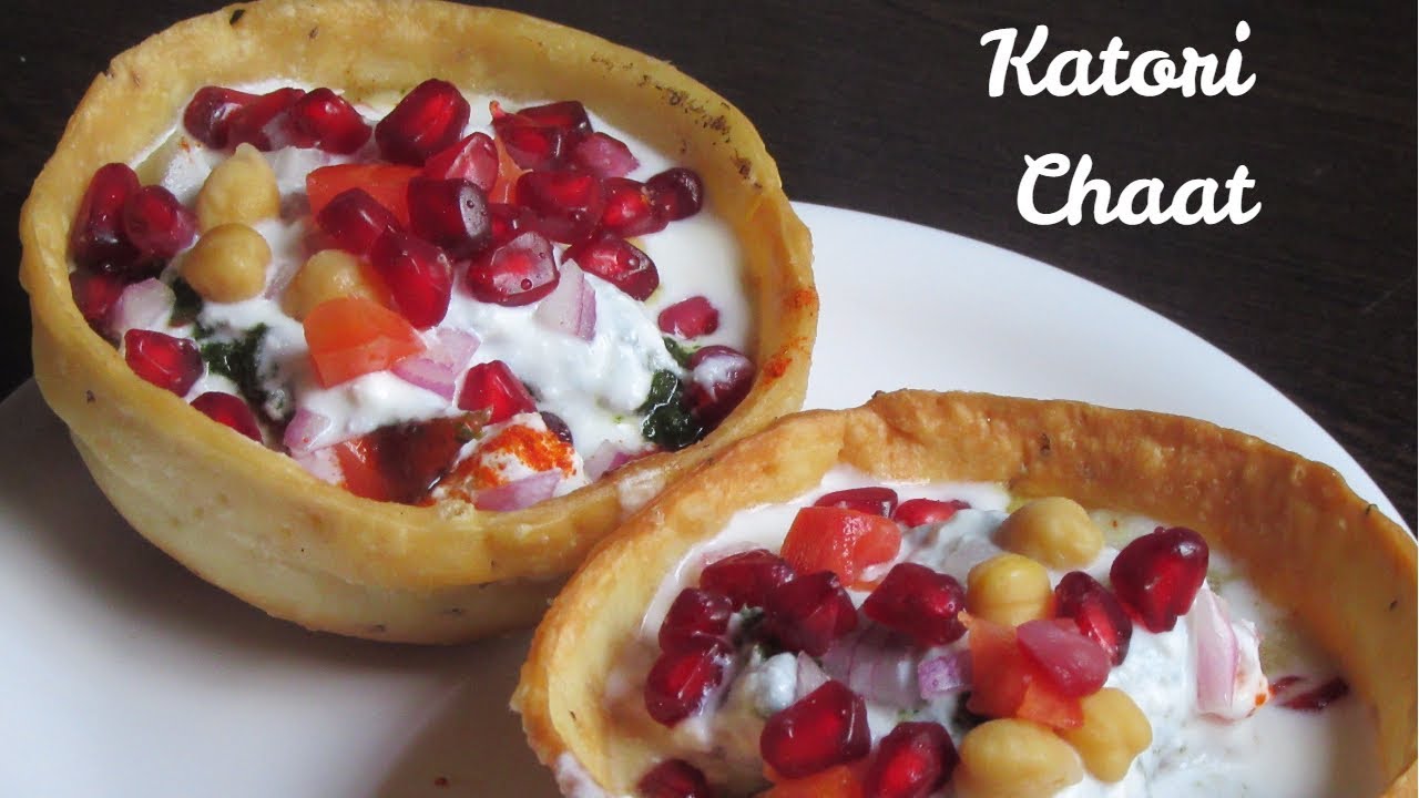 Katori Chaat Recipe | Tokri Chaat | Indian Chaat recipe | Basket Chat | Chaat katori