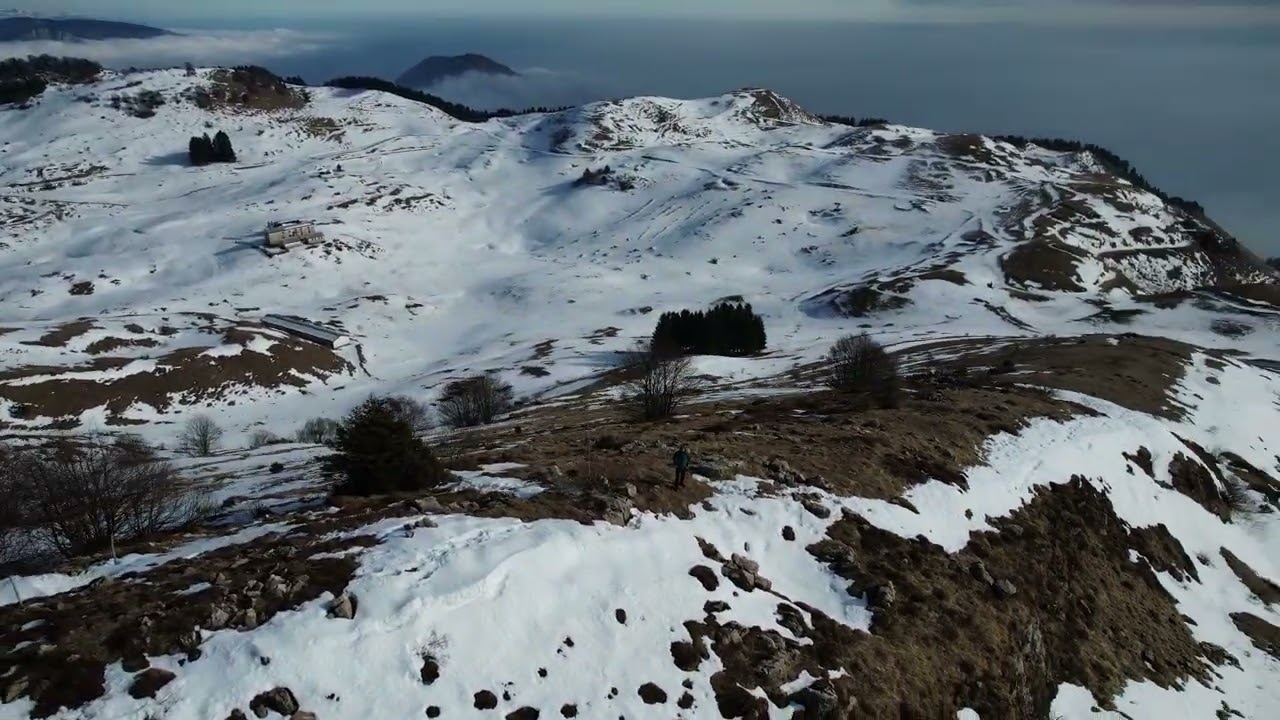 Sorvolo invernale sul Monte Novegno | DJI Air 2S