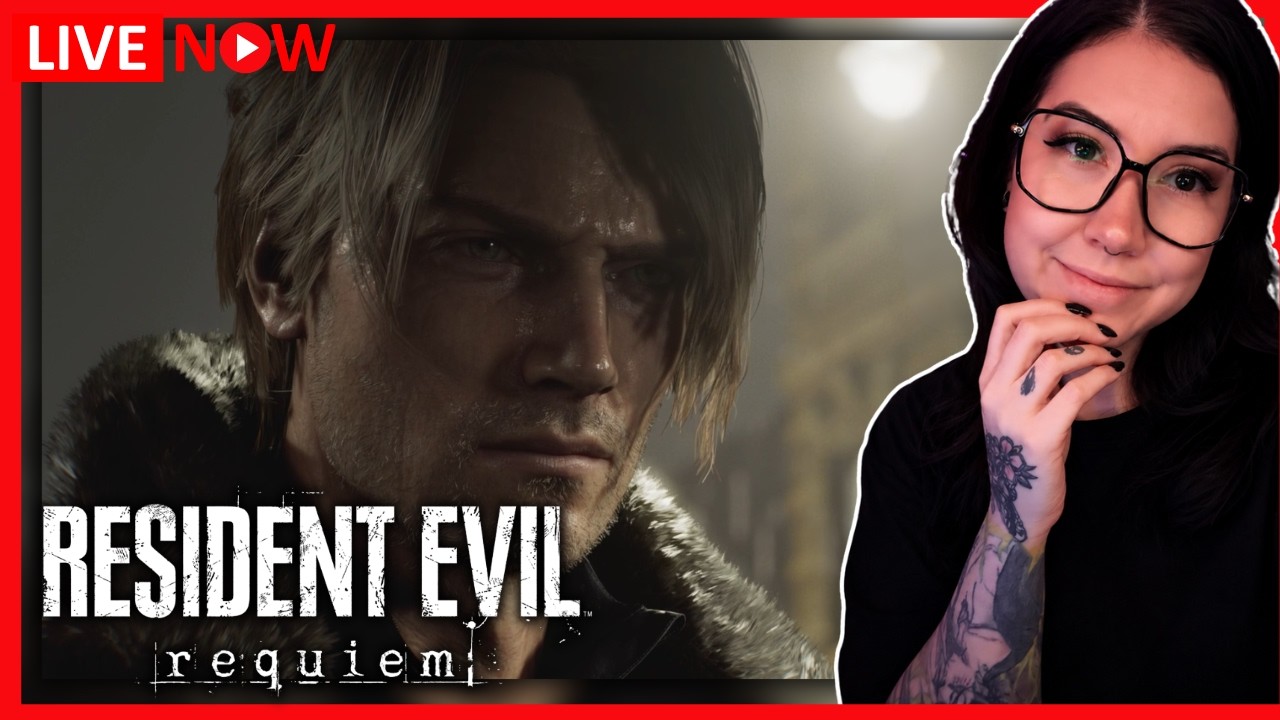 RESIDENT EVIL REQUIEM IS FINALLY HERE! LETS DIVE IN AND GET OUR FIRST LOOKS! | LIVE🔴