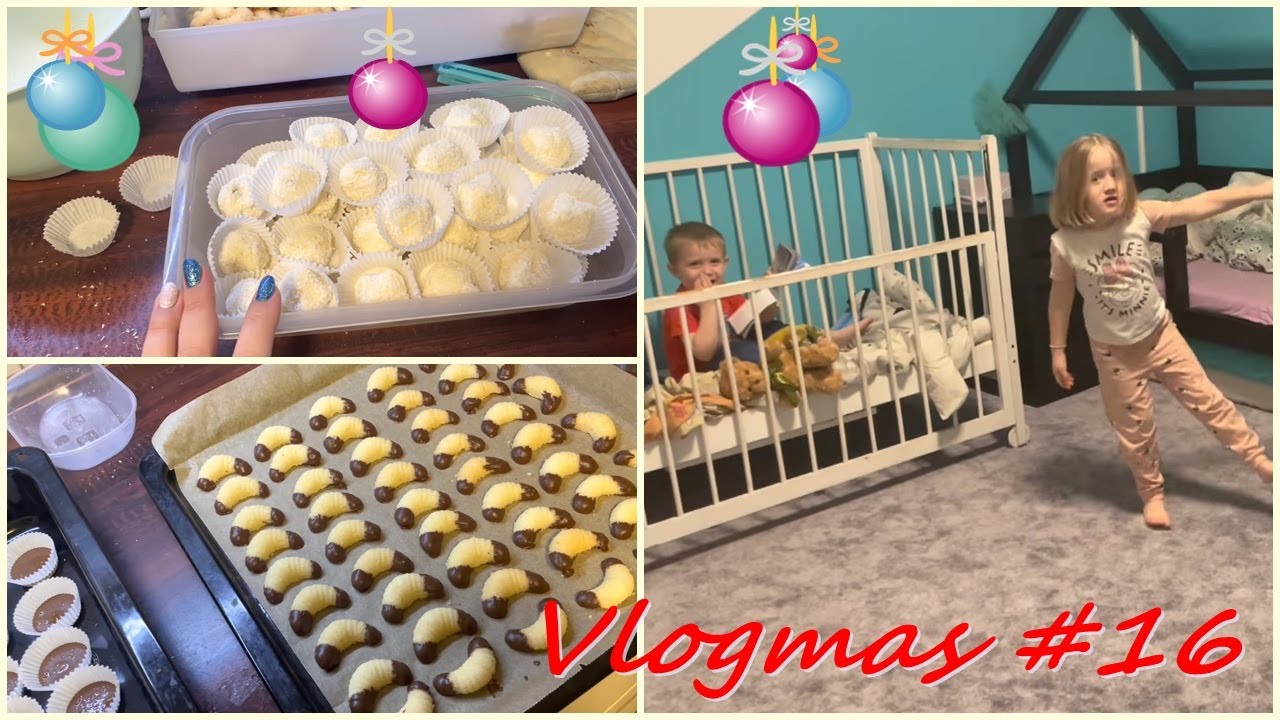 ❄ Vlogmas #16 | 8 druhů cukroví ❄️