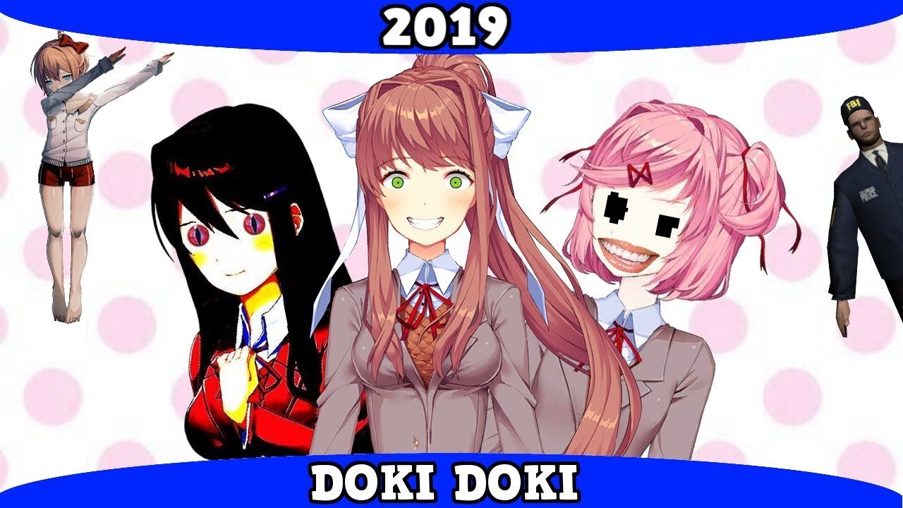 Asi es DOKI DOKI LITERATURE CLUB en el 2019 | Toda la Historia en 10 Minutos