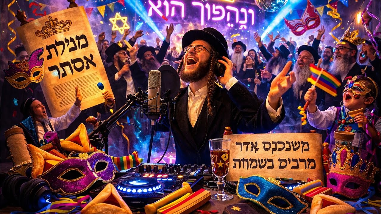 🎭 וְנַהֲפוֹךְ הוּא 2026 – פּוּרִים 🔥