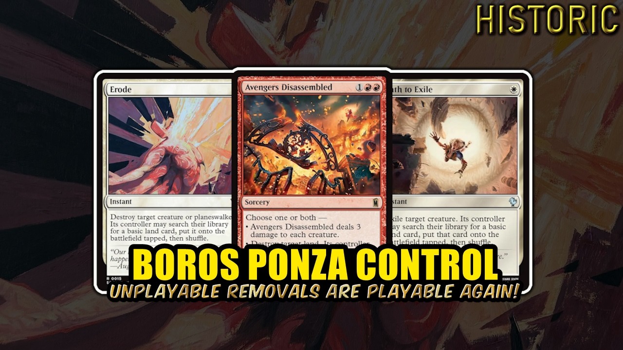 These Unplayable Removals Are Now Too Good? | Boros LD Control | MTG Arena