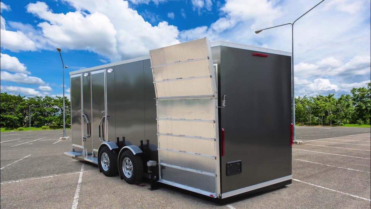 ADA +2 Station Portable Restrooms for Rent or Sale | Molokai Series