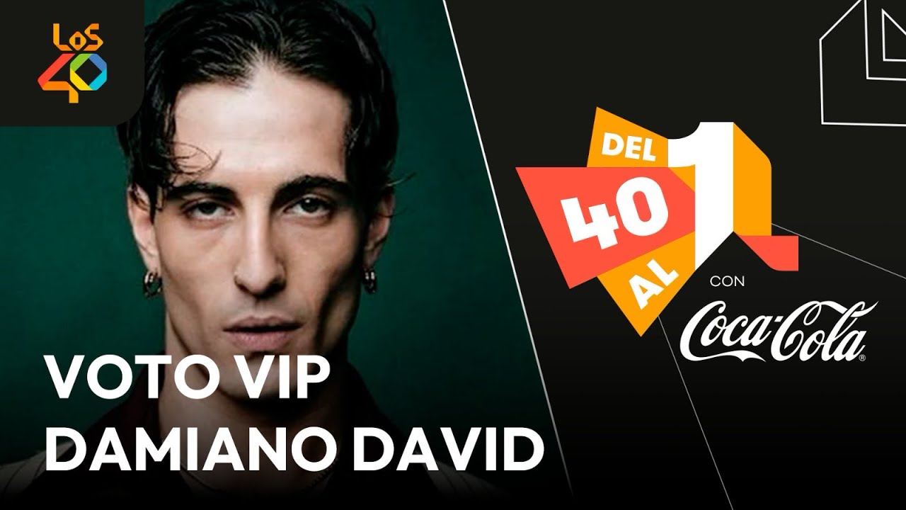 “Llegué a un punto de demasiada ansiedad” | Voto VIP de Damiano David en Del40al1CocaCola