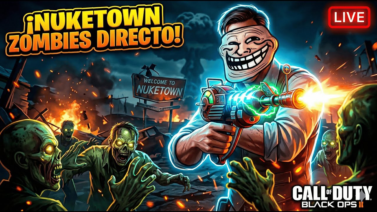 BO2 ZOMBIES , JUGANDO EL PEOR MAPA?