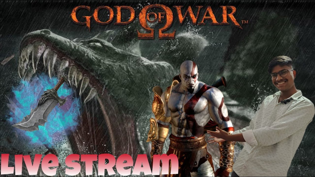 God Of War game first 🤯 is live stream ❤contiu...👍