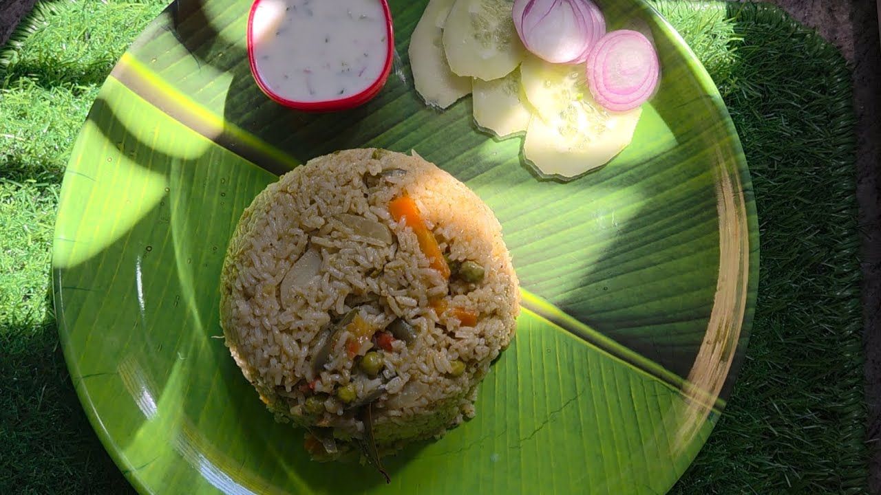  Vegetable Pulua 😋// Hotel style //vegetable rice bath₹// ರುಚಿಕರವಾದ ವೆಜಿಟೇಬಲ್  ಪುಲಾವ್ 👌