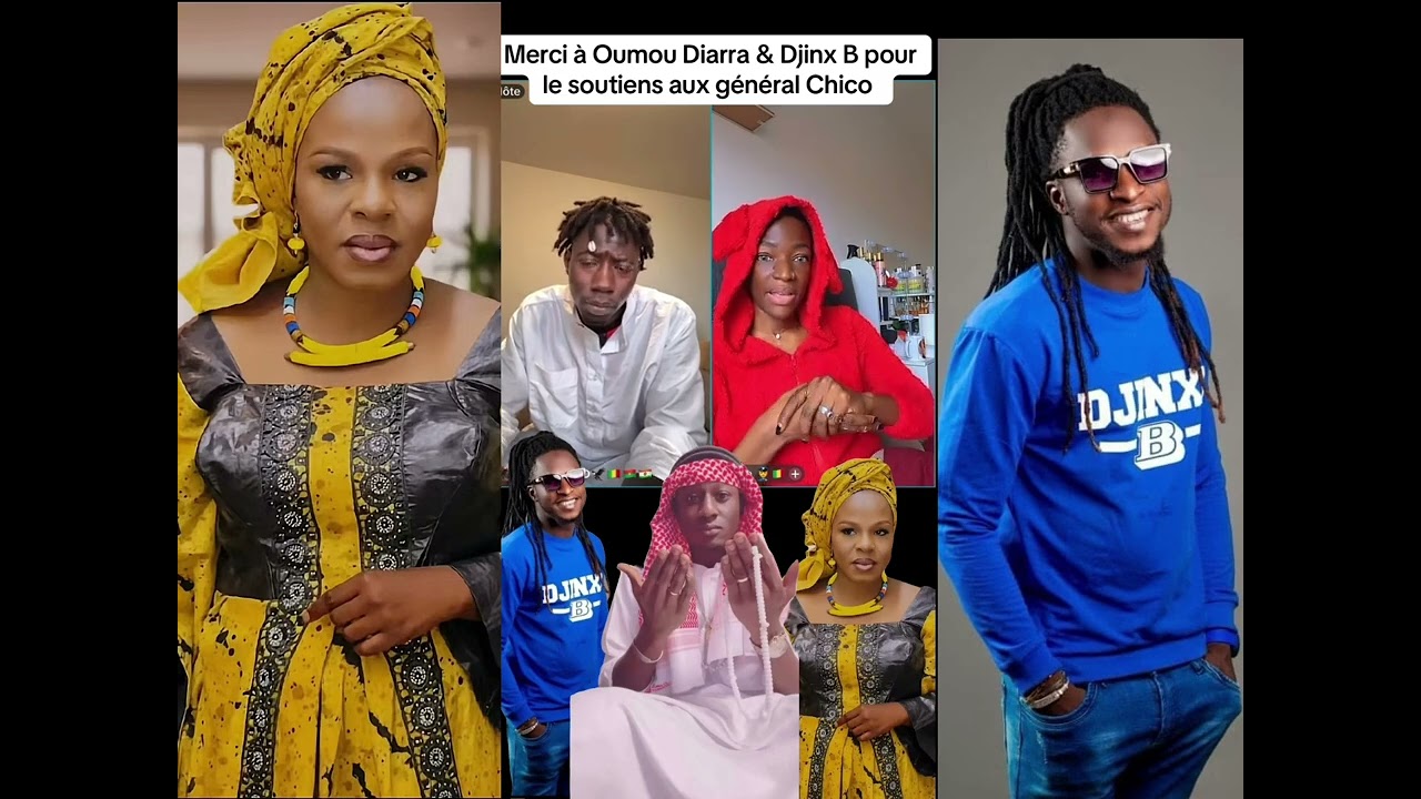 Djinxy B & Oumou Diarra ( Générale Chico X Mandé princesse) 