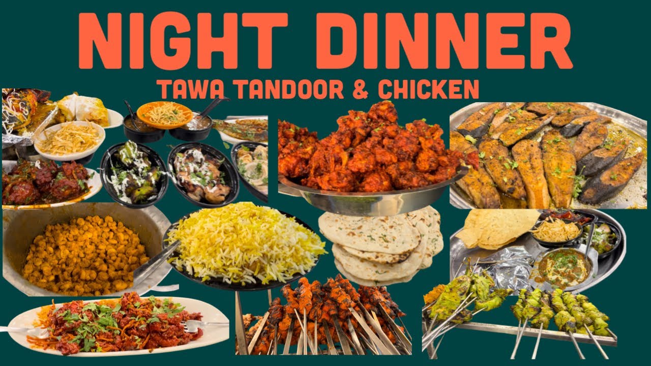 NIGHT DINNER NON-VEG RESTAURANT, VADODARA II Vlog
