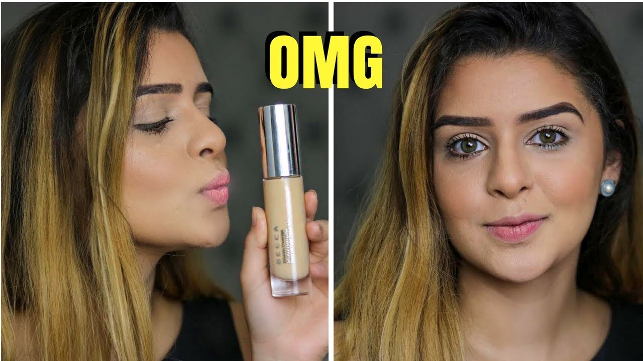 BECCA ULTIMATE COVERAGE FOUNDATION Review + Wear Test | AND MOREEE