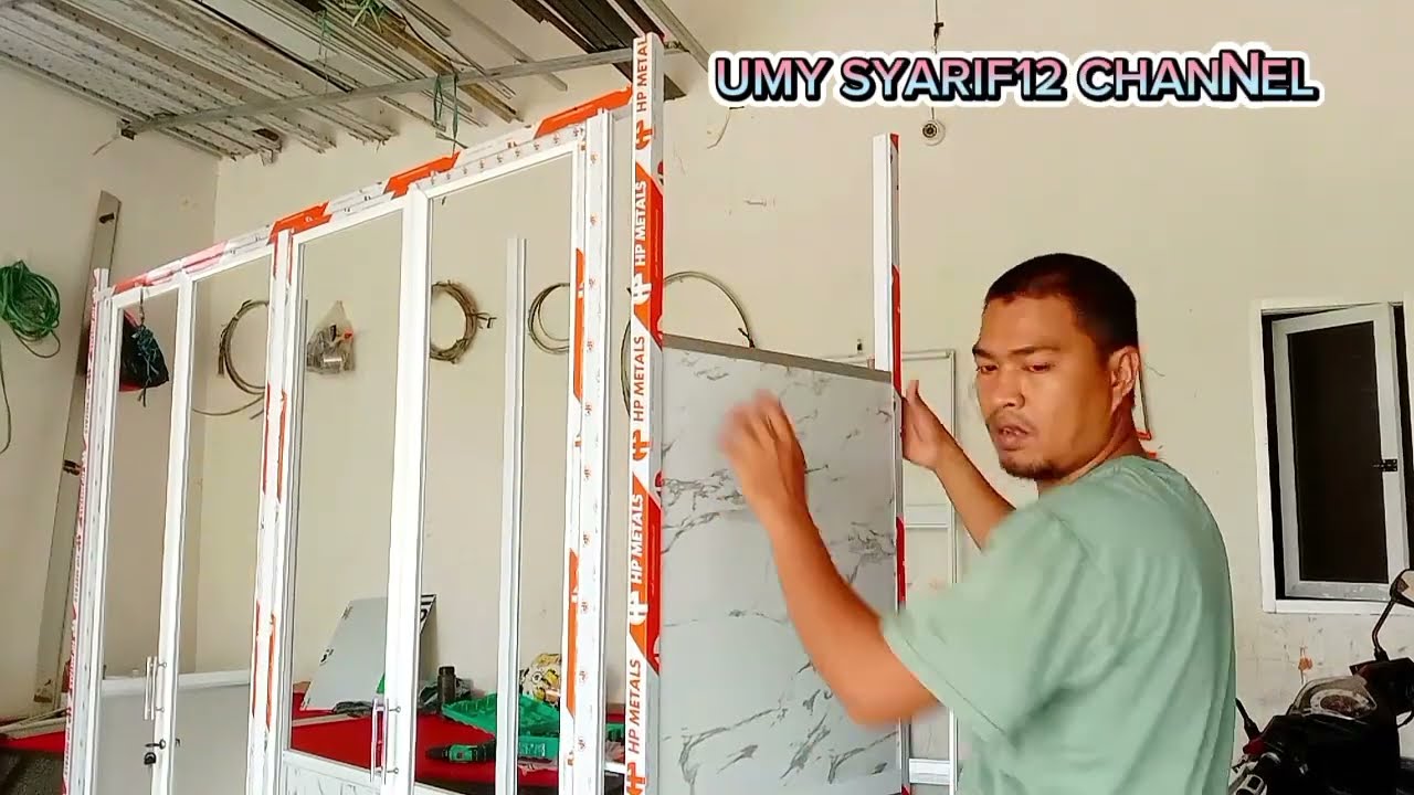 keren Hasil nya Bisa Langsung di Praktekkan || Lemari Pakaian 4 pintu Aluminium