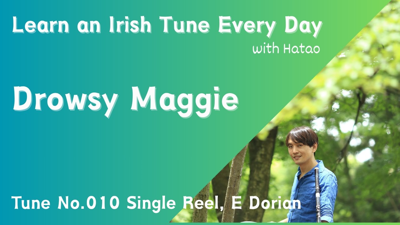 010 Drowsy Maggie (Single Reel, E Dorian) Learn an Irish Tune Every Day.