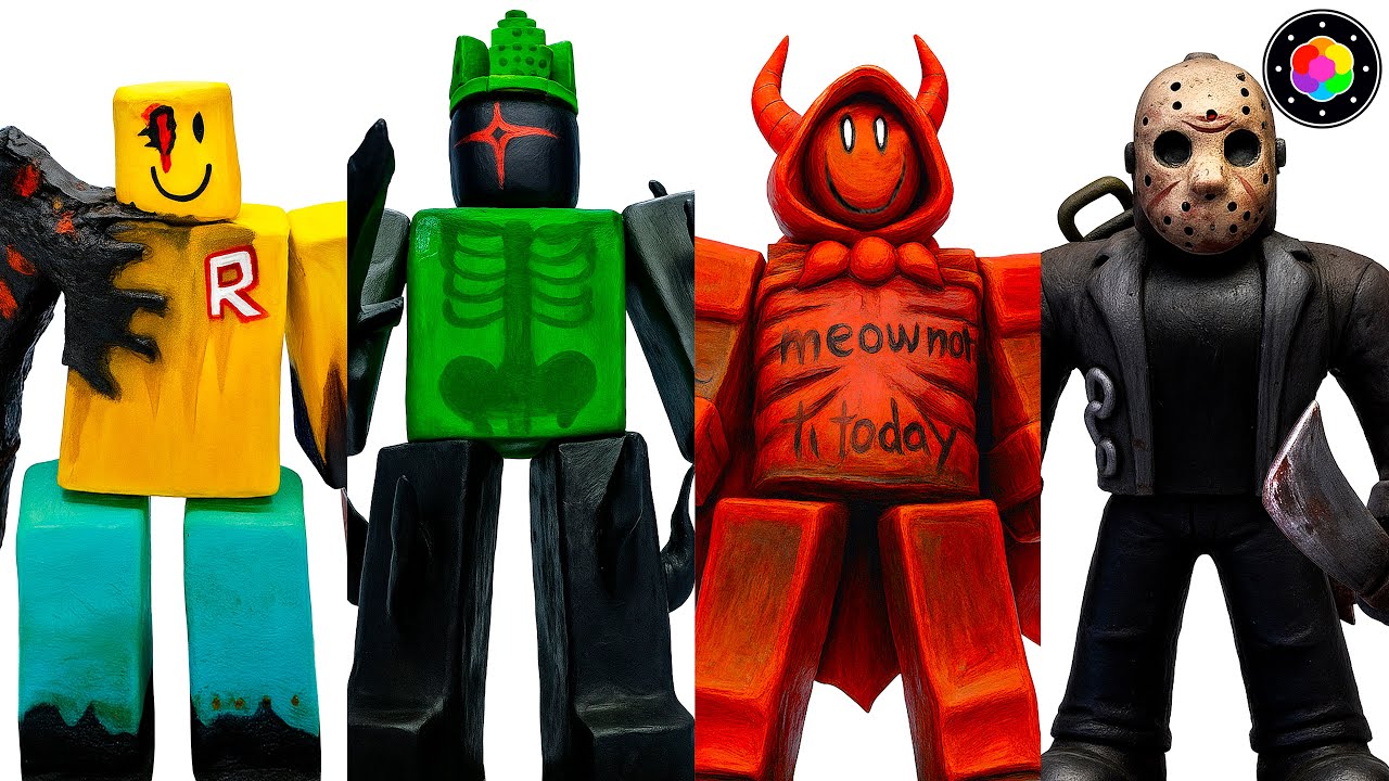 CREANDO TODOS los ASESINOS de FORSAKEN! (John Doe, Milestone, 1x1x1x1 y...) Plastilina | PlastiVerse