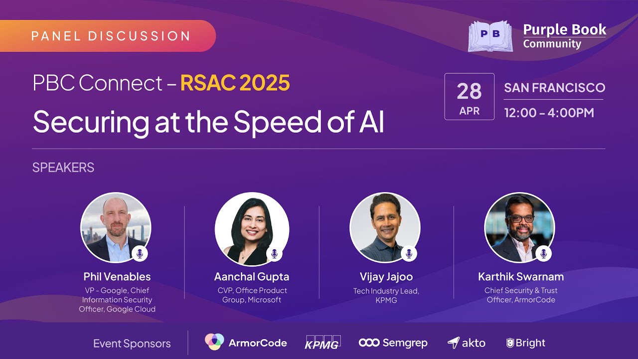Panel Discussion: Securing at the Speed of AI | Live from PBC Connect – RSAC 2025