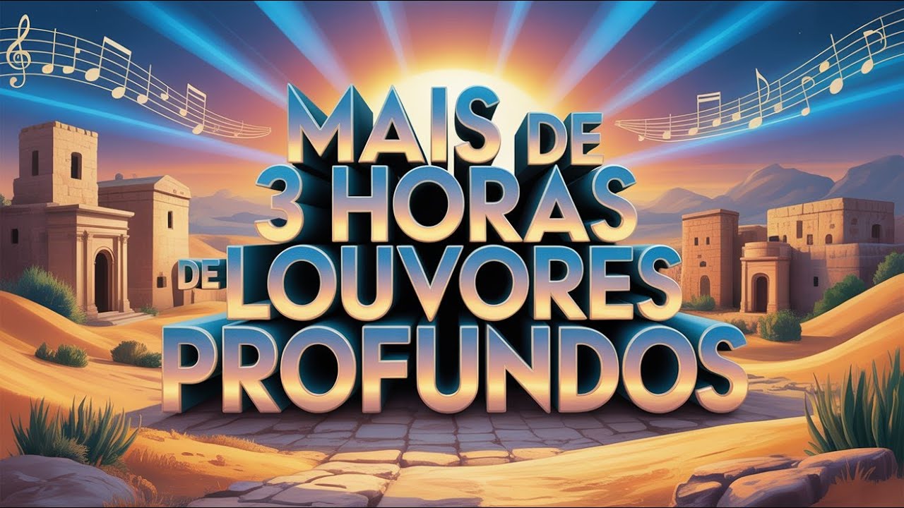 Mais de 3 Horas de Louvores Profundos - Lan&ccedil;amentos Gospel 2025 | Hinos que que Renovam a F&eacute;