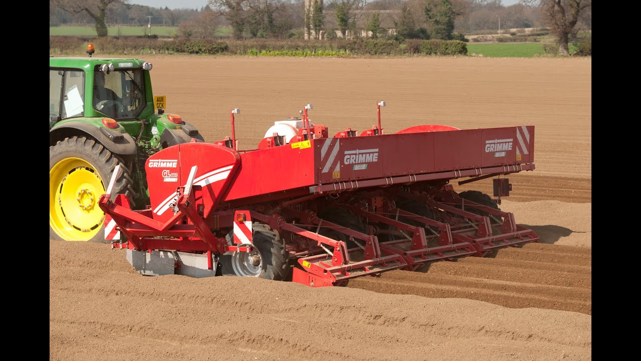 GRIMME GL 660 | potato planter with shaping boards