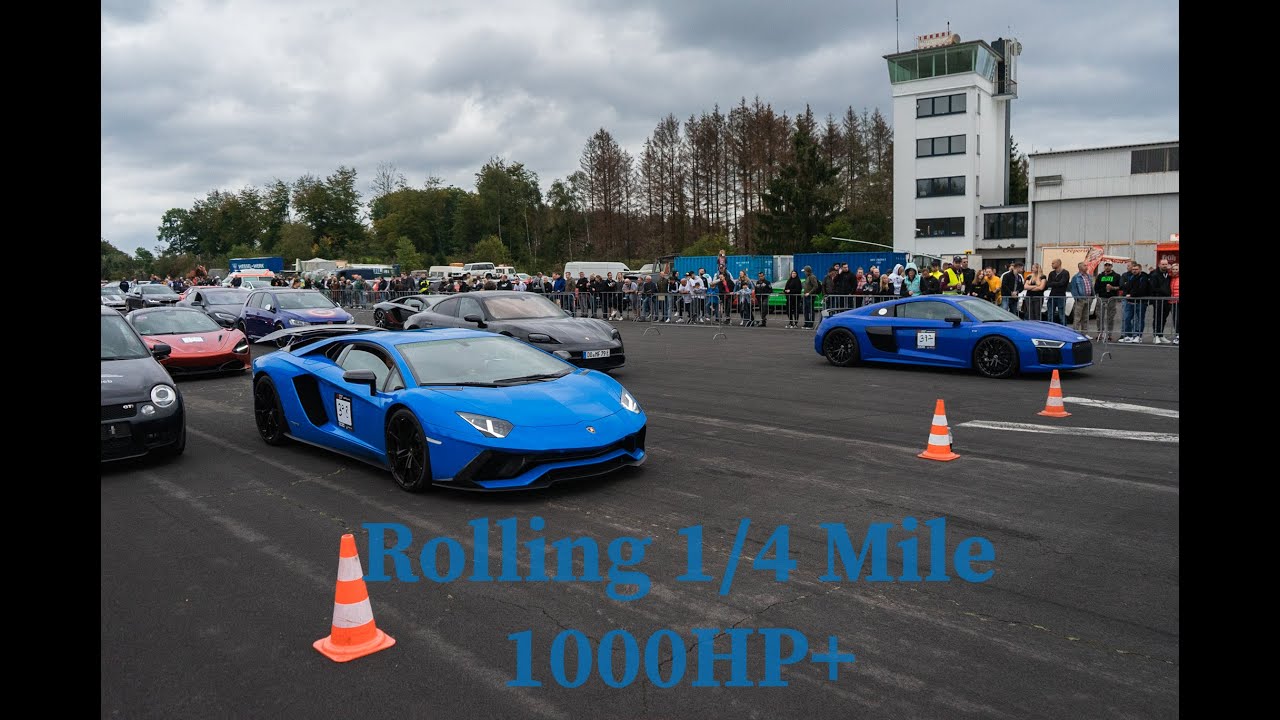 Rolling 1/4 Mile Vol. 7 Airfield #Meinerzhagen #Viertelmeile