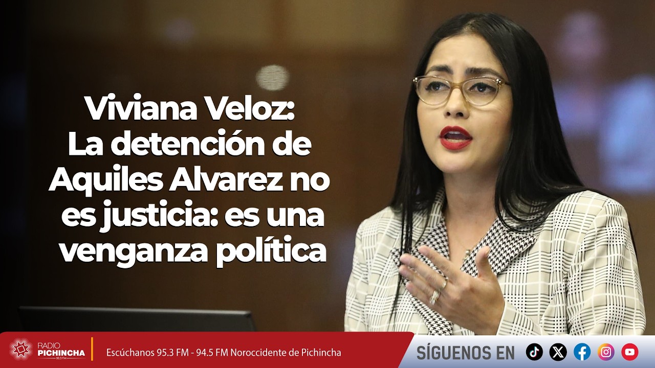 Viviana Veloz l La detención de Aquiles Alvarez no es justicia: es una venganza política