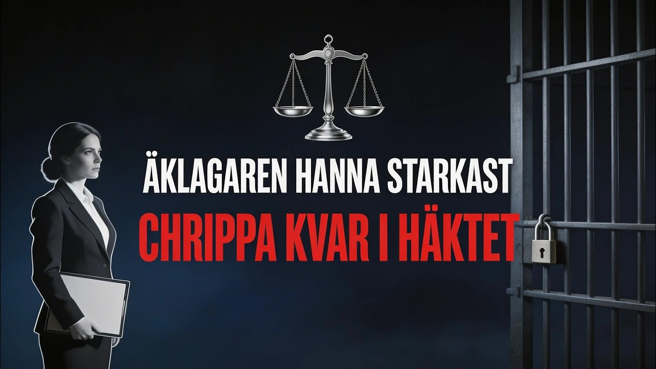 Chrippa kvar i häkte – hovrättens beslut efter desperat försvar