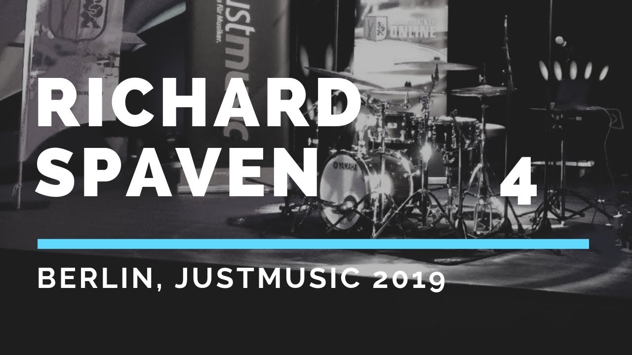 Richard Spaven clinic, Berlin 2019 - Drum Solo