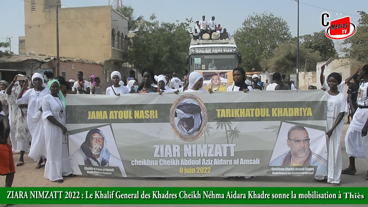 ZIARA NIMZATT 2022  Le Khalif General des Khadres Cheikh Néhma Aidara Khadre sonne la mobilisation