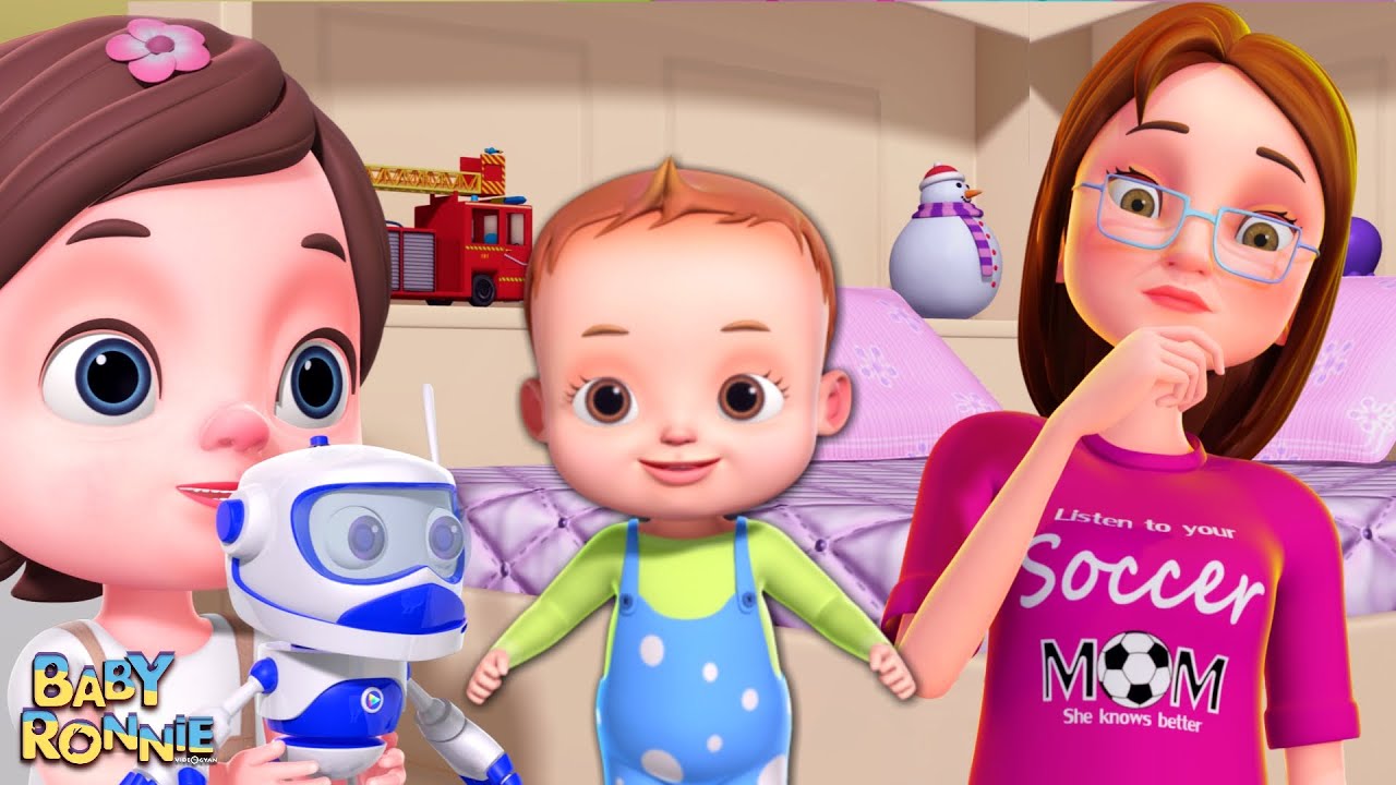 Nah Nah Ha Ha - Waking Up Song | Baby Ronnie Rhymes | Nursery Rhymes & Kids Songs