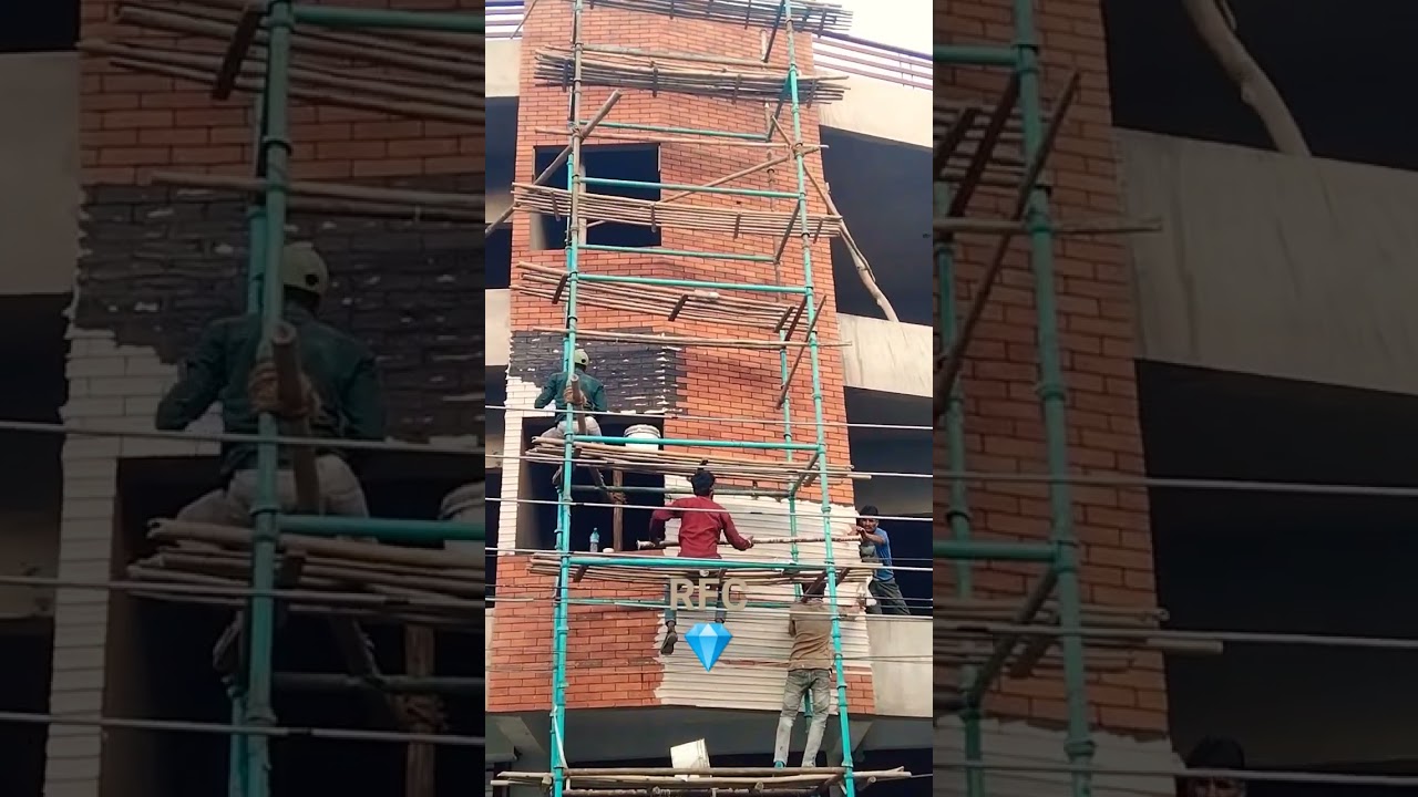 RFC 💎. brick cladding work. 👌👌🧱 brick work special.