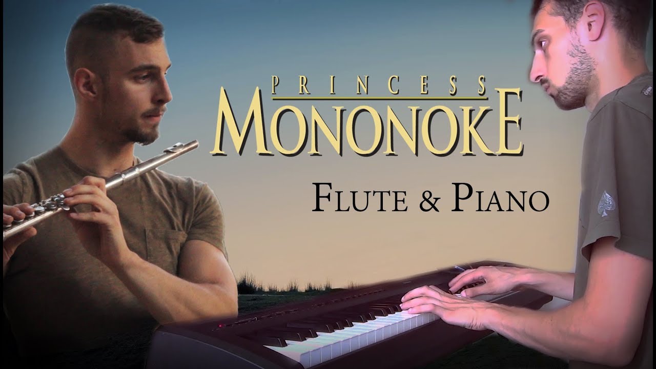 Princess Mononoke - Flute and Piano Cover ft. 
