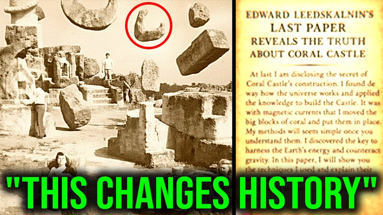 Edward Leedskalnin's Last Paper Reveals the Truth About Coral Castle