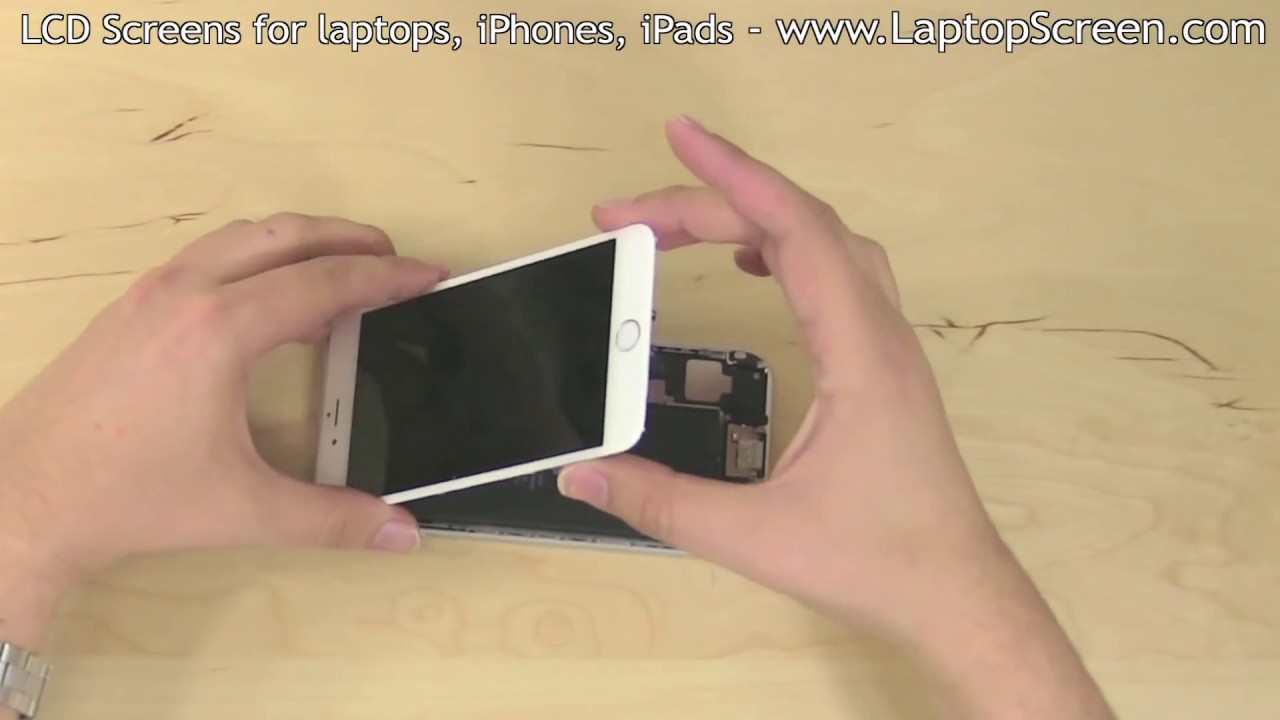Инструкции по замене экрана iPhone 6 Plus / переустановке стекла дигитайзера и ЖК-дисплея