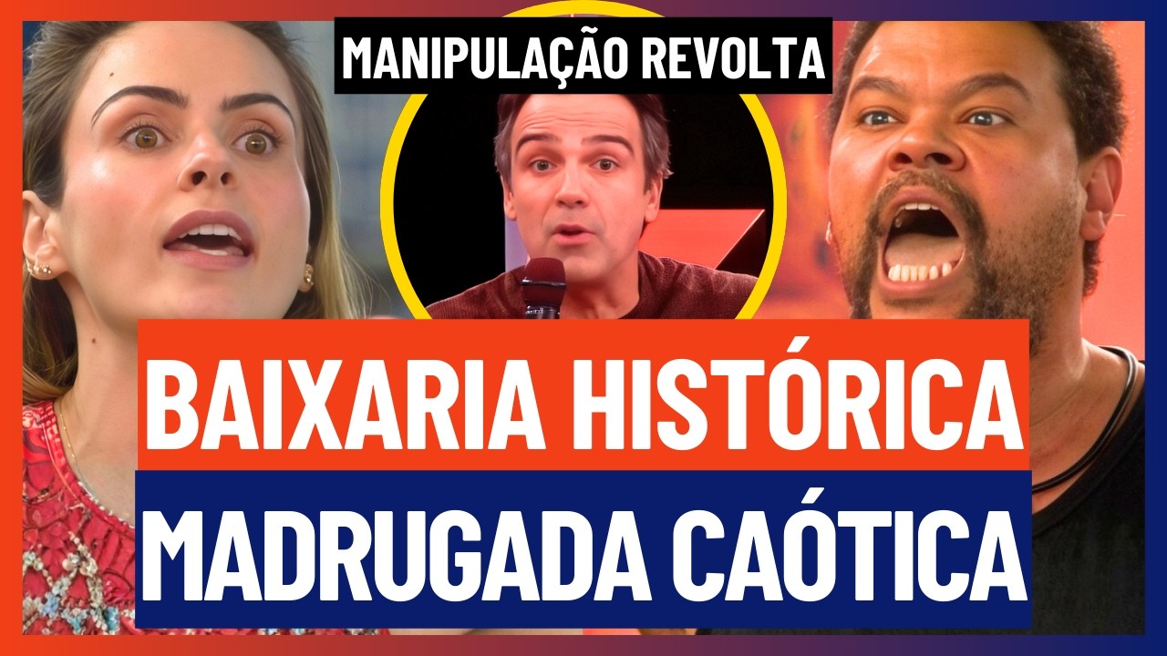 🔴 LIVE DAS 7H - BBB 26 AO VIVO: RESUMO DA MADRUGADA, TRETAS E JOGO
