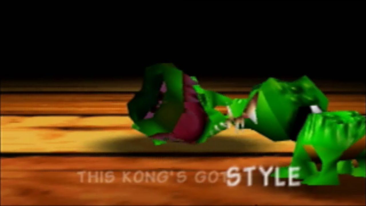 The DK Rap but everyone is a Klaptrap (Real N64 Capture)