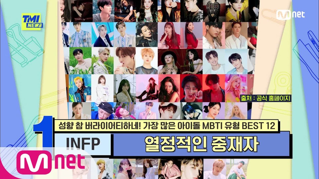 [ENG] [63회] ‘두 얼굴의 소유자’ 가장 많은 유형의 INFP 아이돌은 누구?#TMINEWS |  EP.63 | Mnet 210421 방송