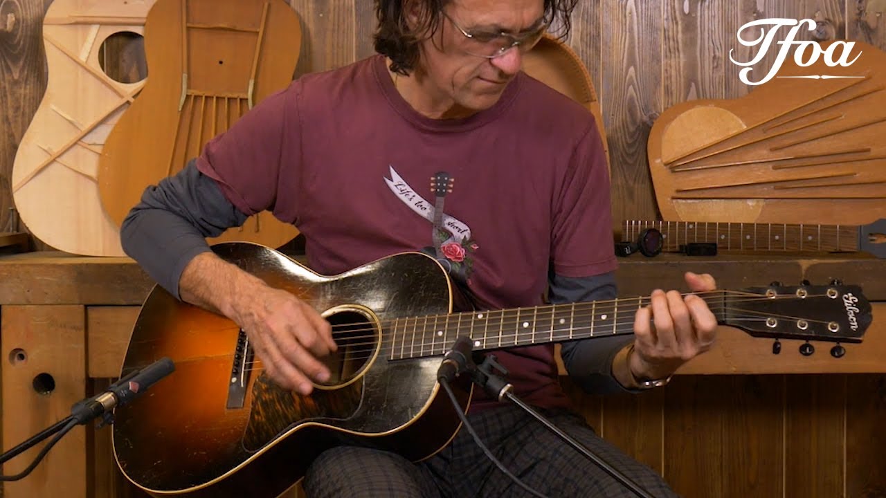 Gibson L00 Sunburst 1936 played by Erwin van Ligten | Demo @ The Fellowship of Acoustics