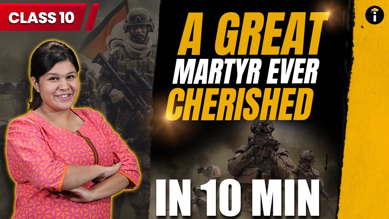 A Great Martyr in 10 Mins | SSLC English | Padmashree Ma'am | Parikshe 🕊️📜