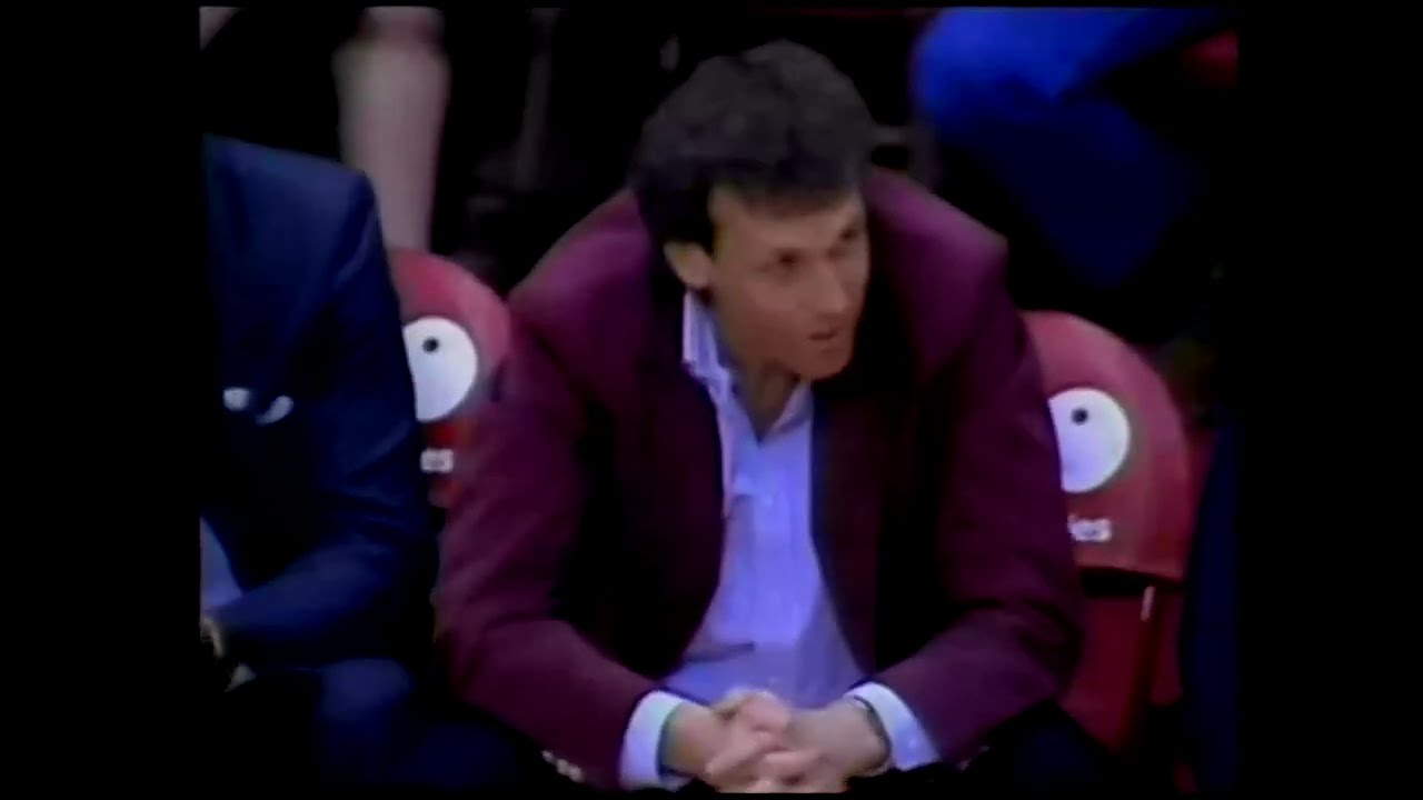 1987 INDIANA PACERS at CHICAGO BULLS